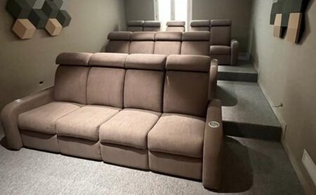 banquette home cinéma